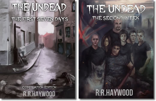 The Undead series by RRHaywood_2 volumes
